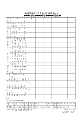 특별부가세 과세표준및세액계산서 특별부가세 과세표준및세액계산서